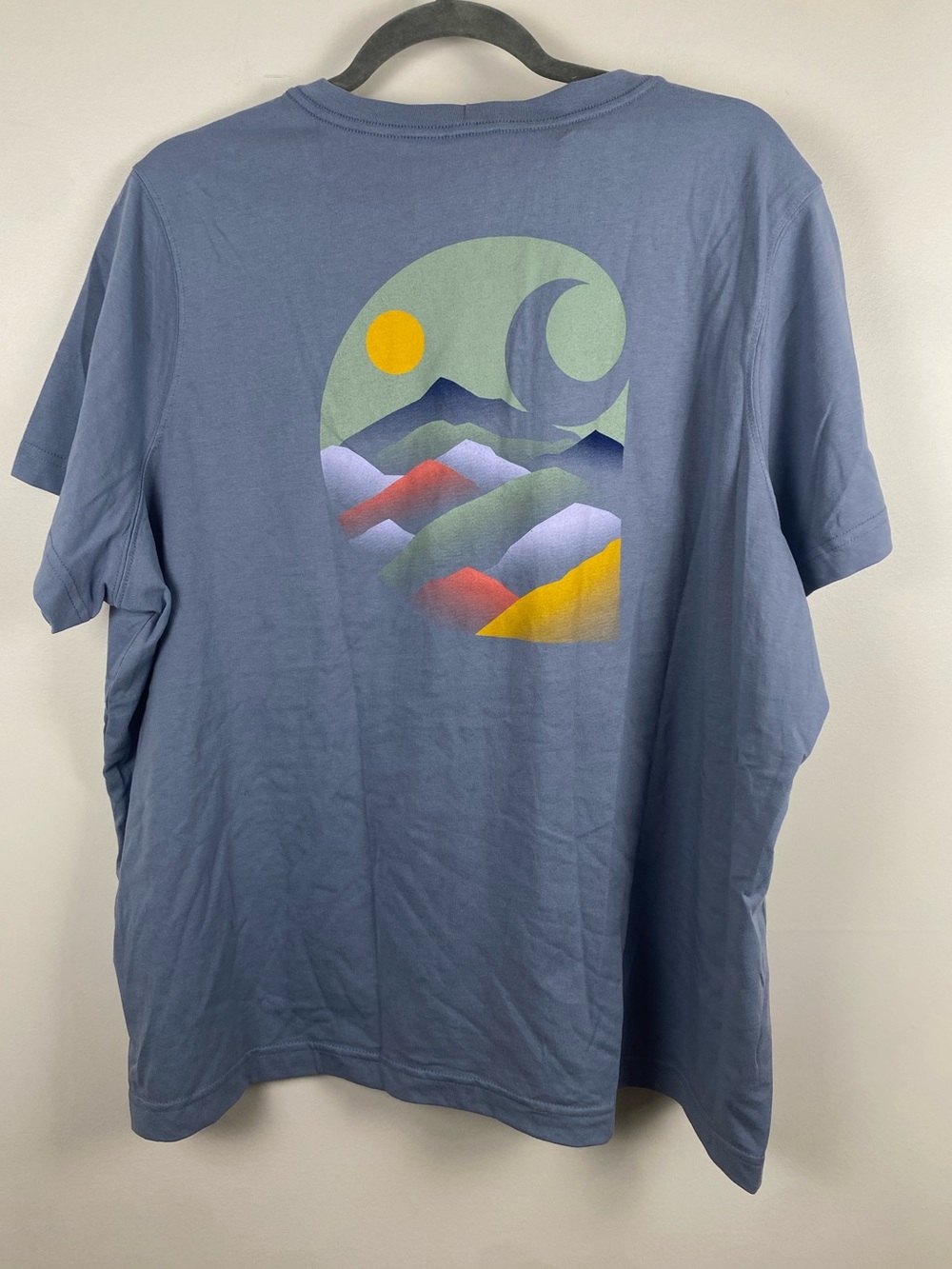 NWT Carhartt Women's Relaxed Fit Mountain Graphic Tee 2XL